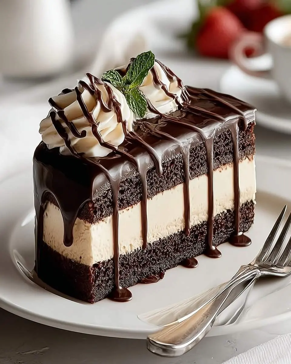 chocolate vanilla tuxedo cake recipe 1
