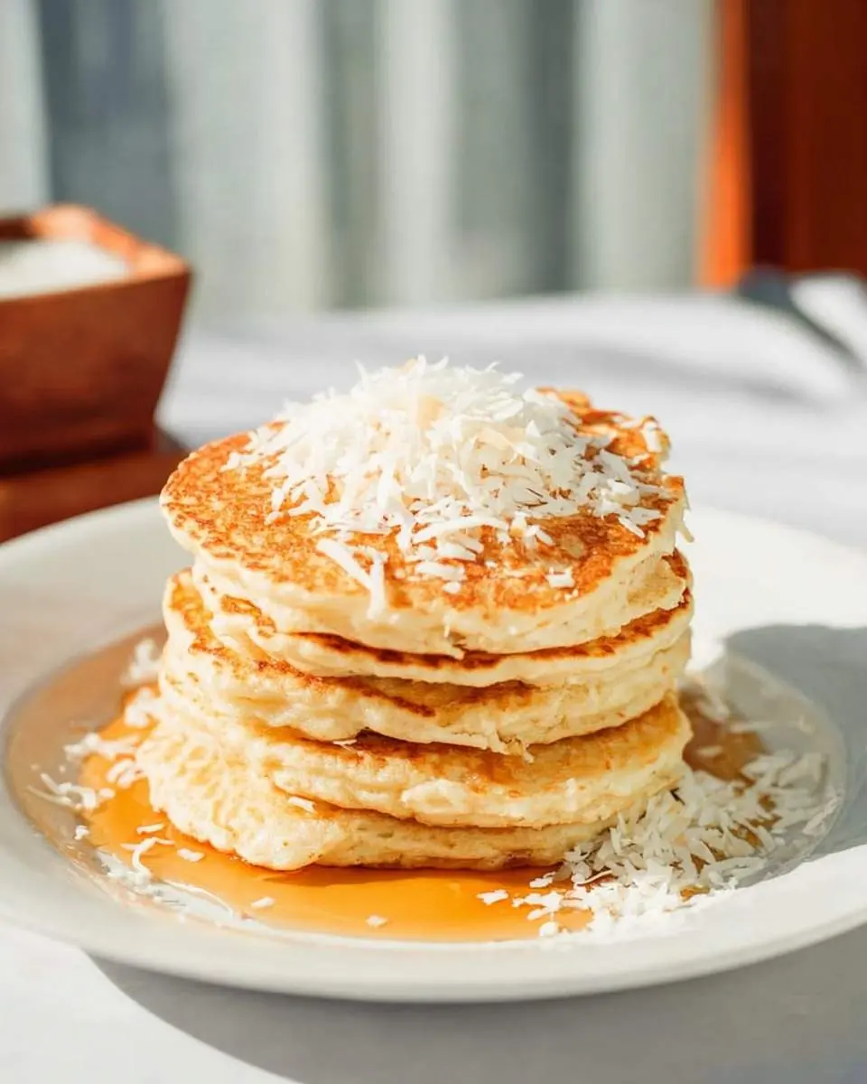 coconut cream pancakes recipe 1