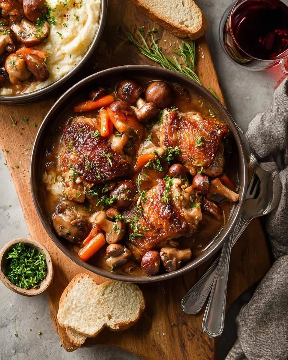 coq au vin recipe