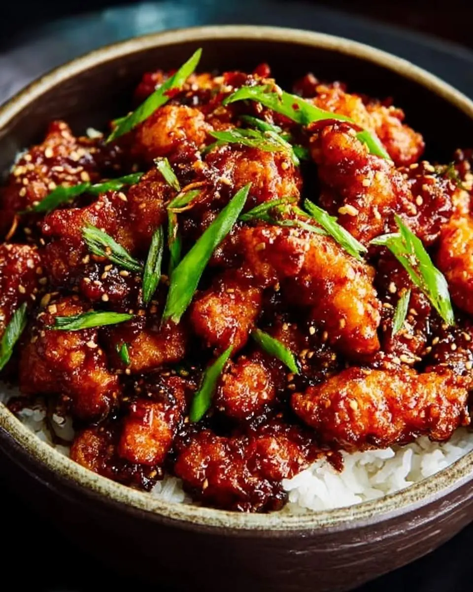 dragon chicken recipe