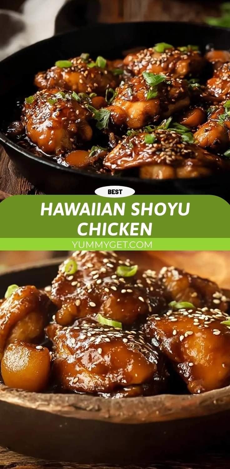 hawaiian shoyu chicken pinterest