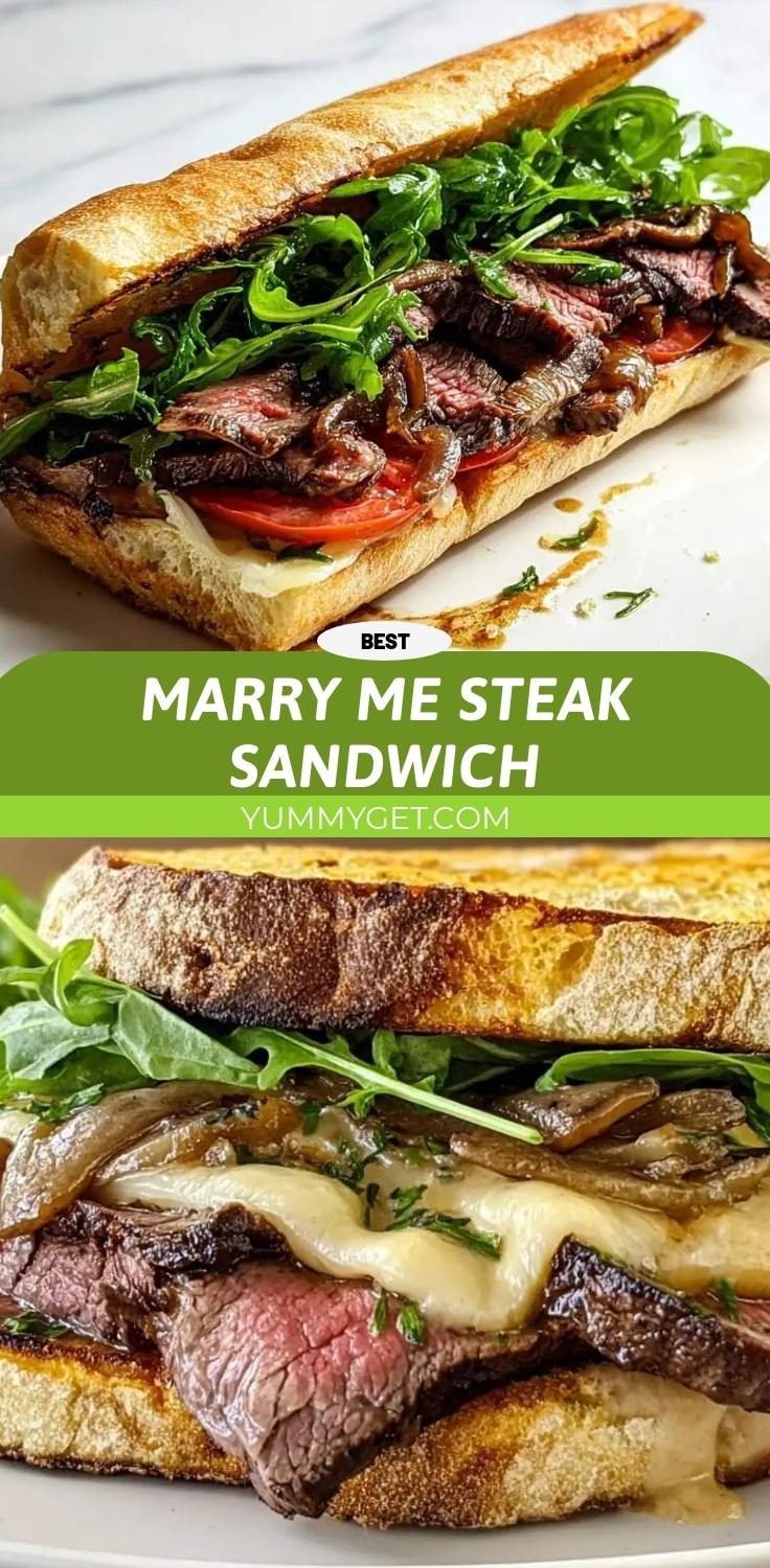 marry me steak sandwich pinterest