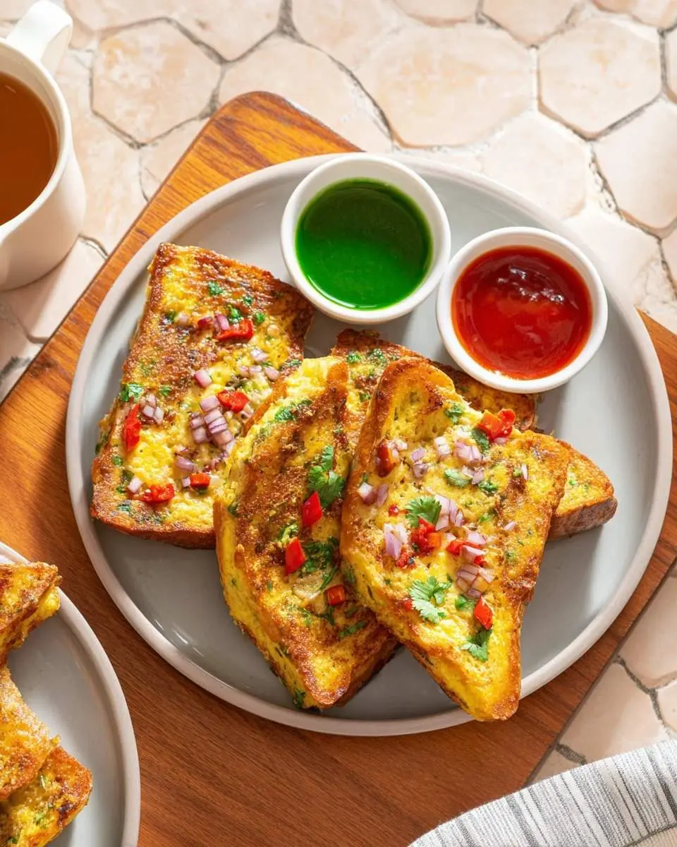 masala french toast recipe