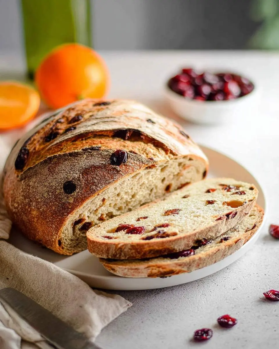 orange cranberry sourdough bread recipe 1