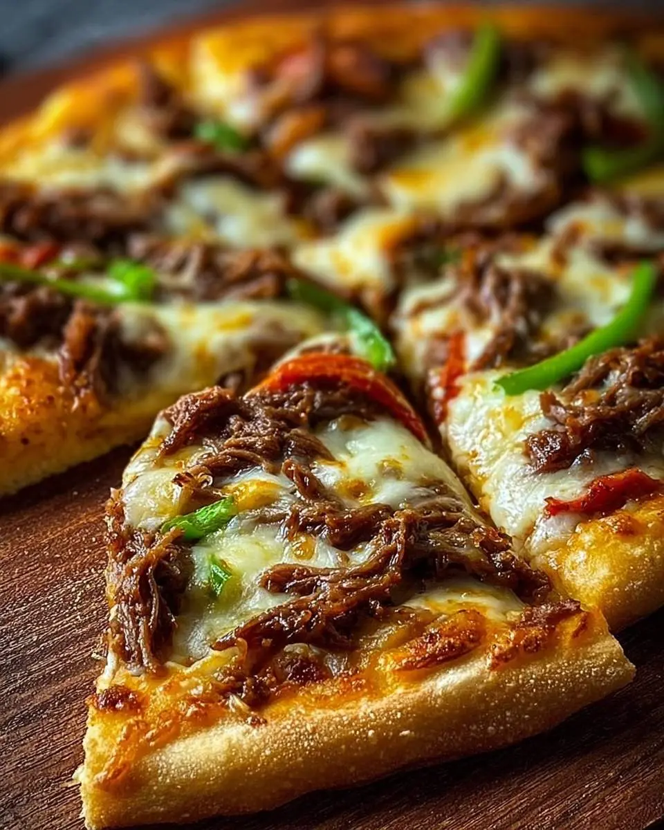 philly cheesesteak pizza recipe 1