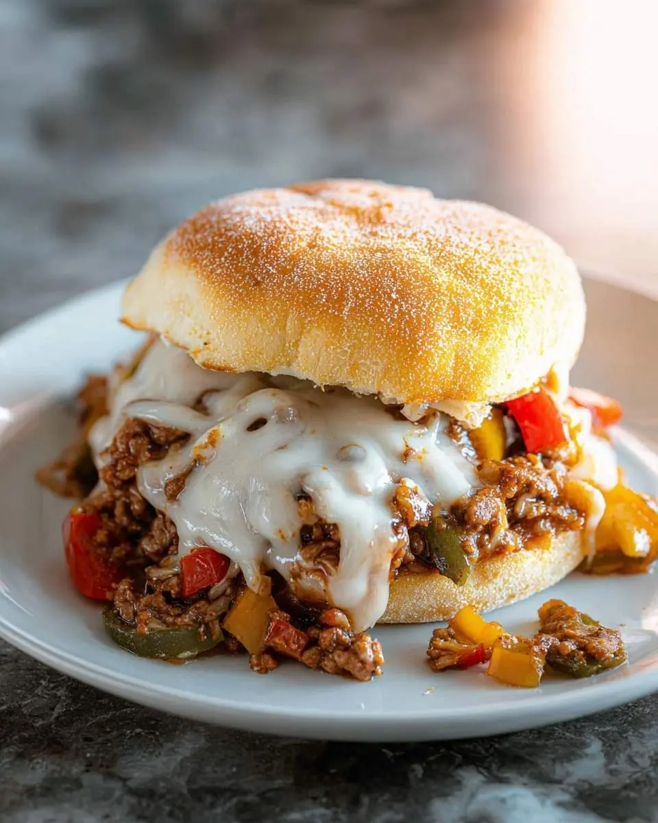 philly cheesesteak sloppy joes recipe
