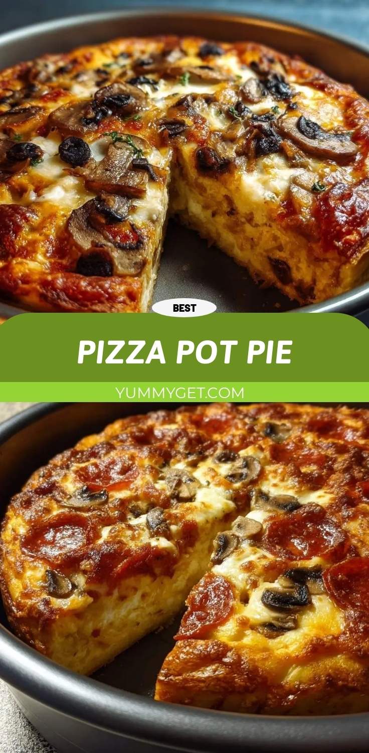 pizza pot pie pinterest