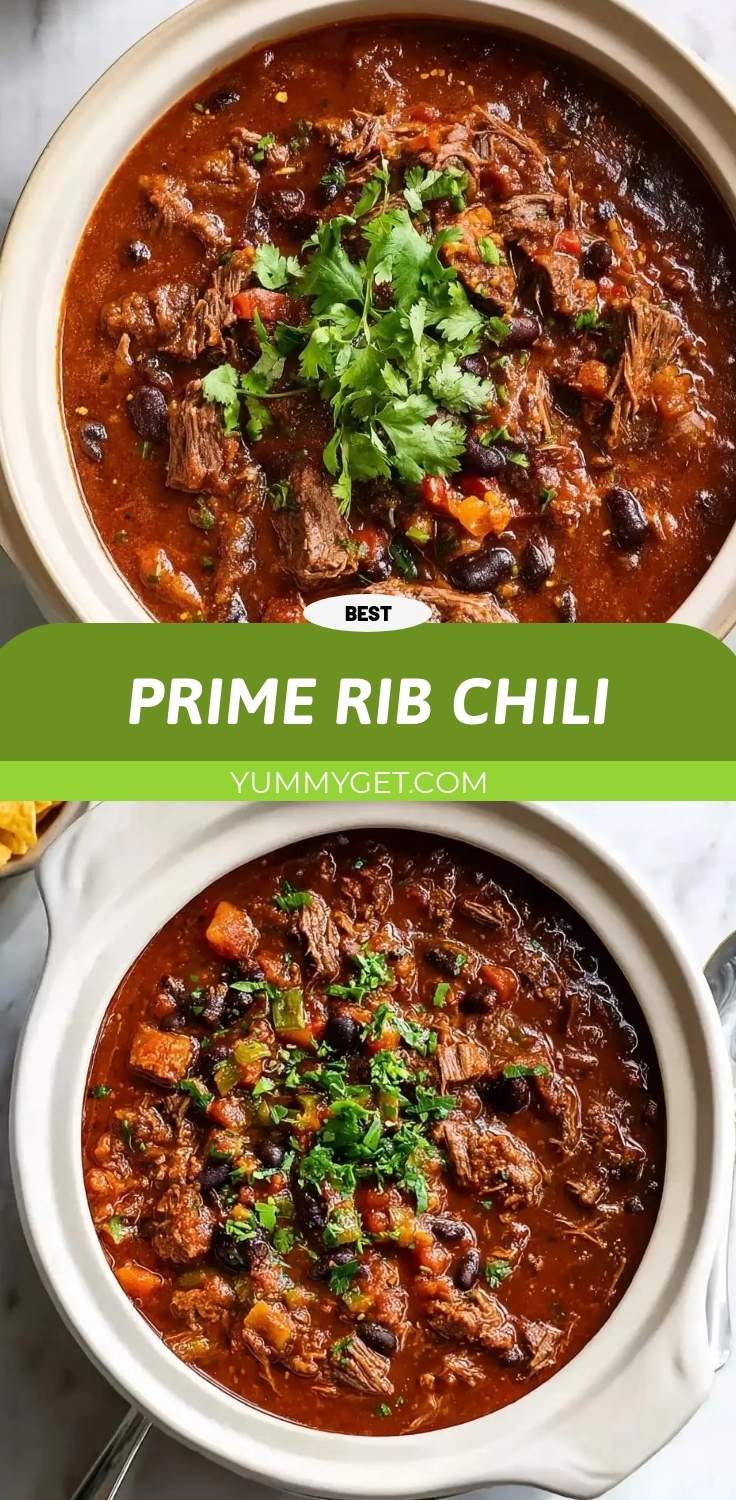 prime rib chili pinterest