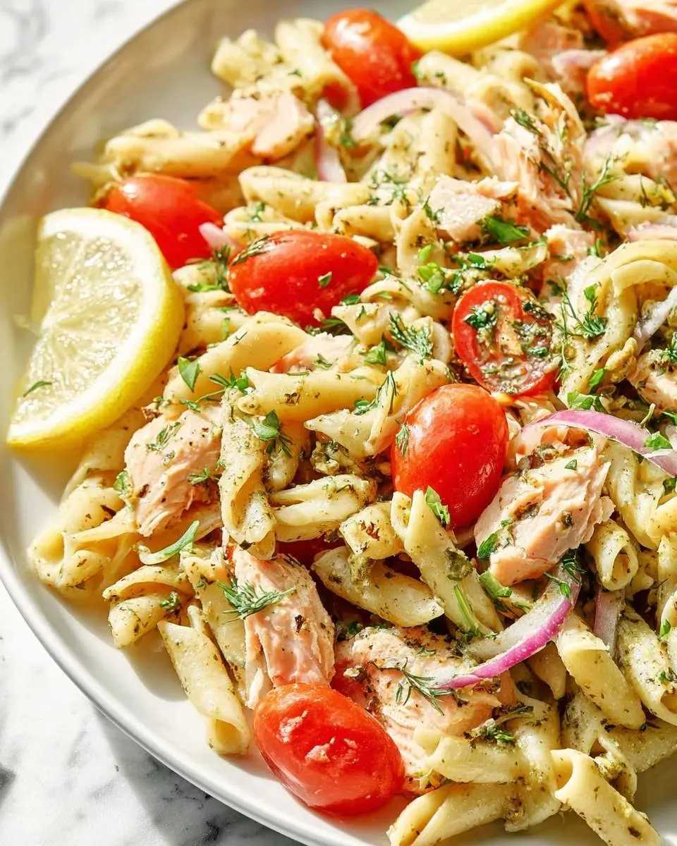 salmon pasta salad recipe 1