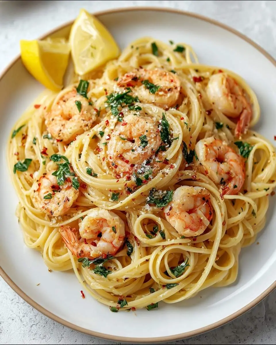 shrimp scampi pasta recipe 1