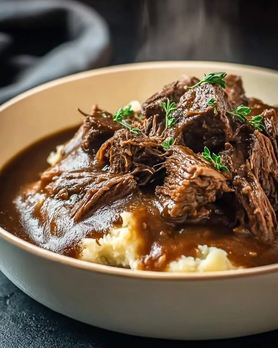 slow cooker beef manhattan recipe 1