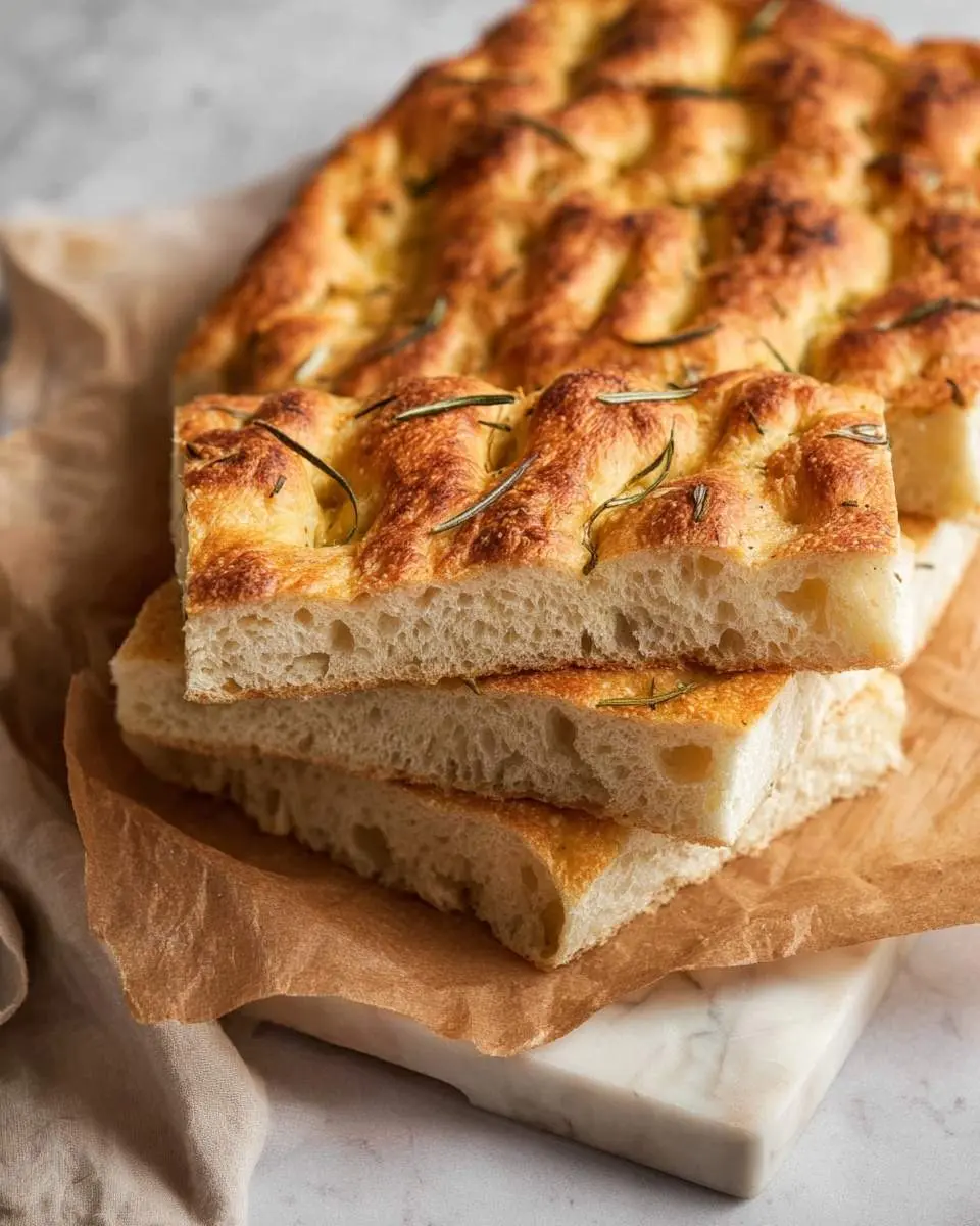 sourdough focaccia bread recipe