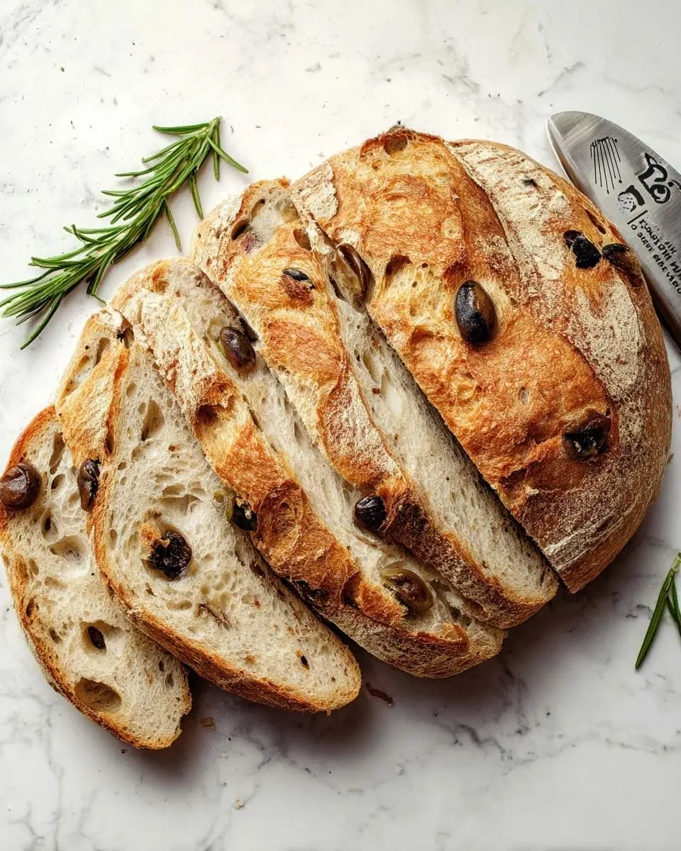 sourdough olive bread recipe