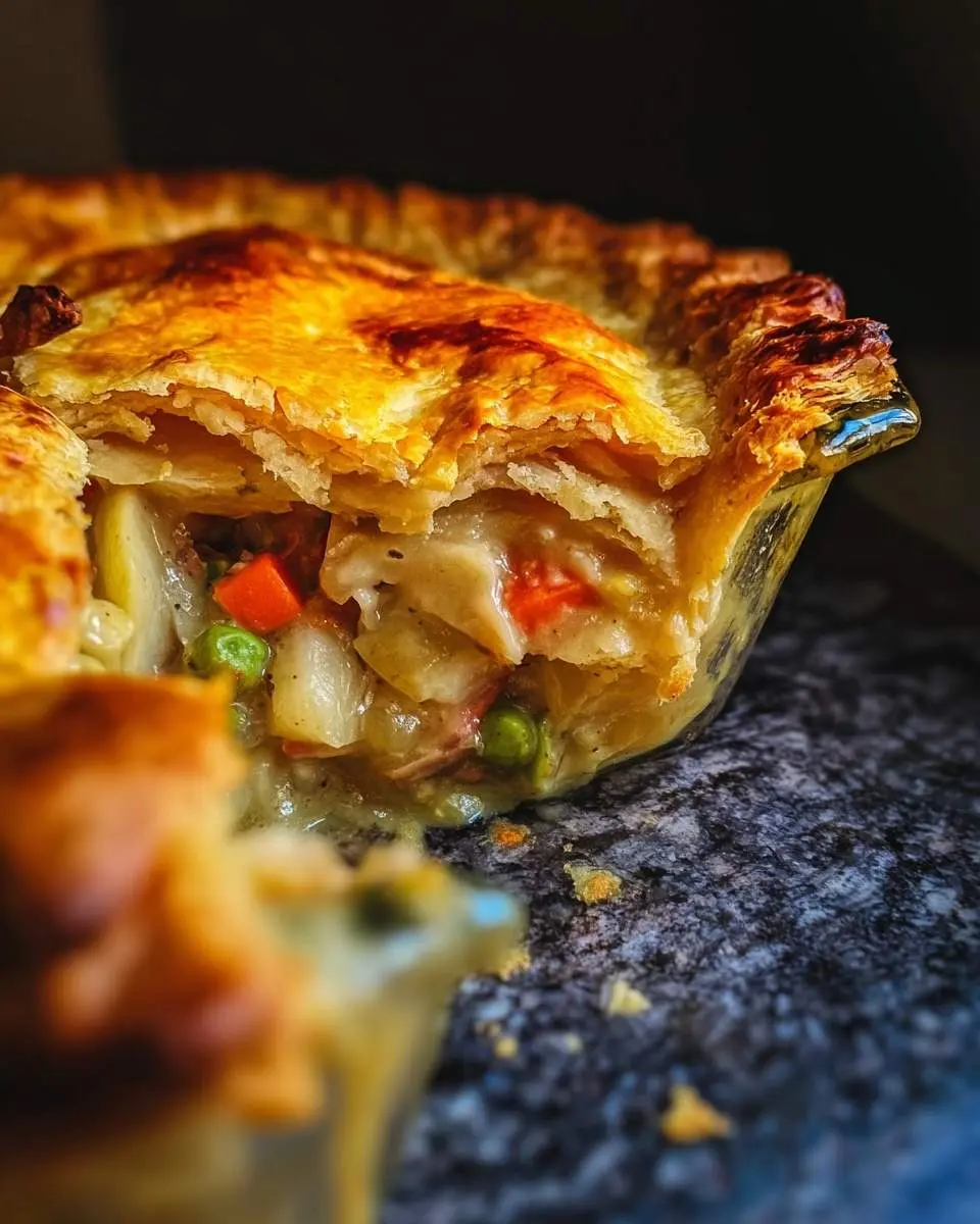 vegetarian pot pie recipe
