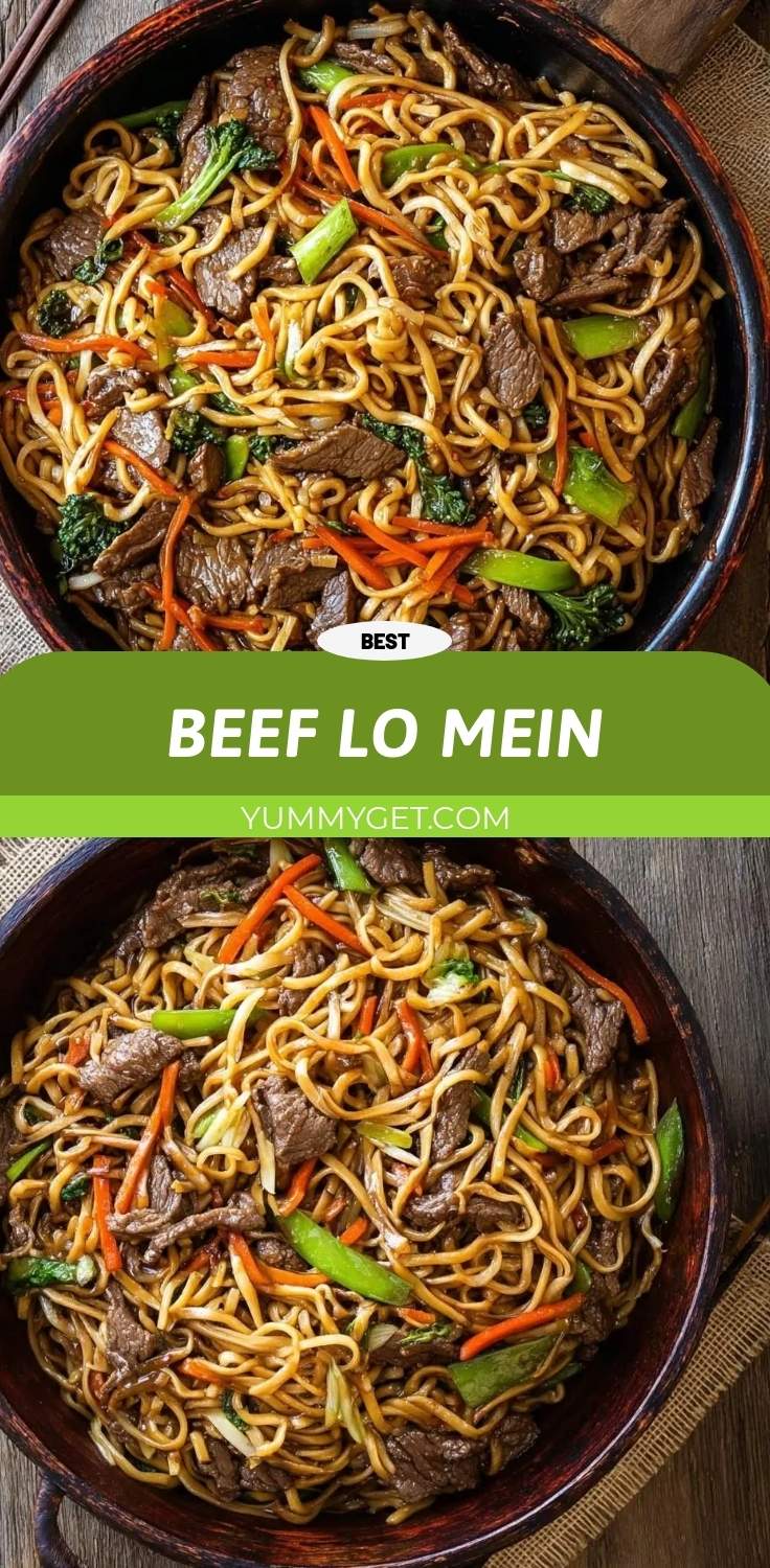 beef lo mein pinterest