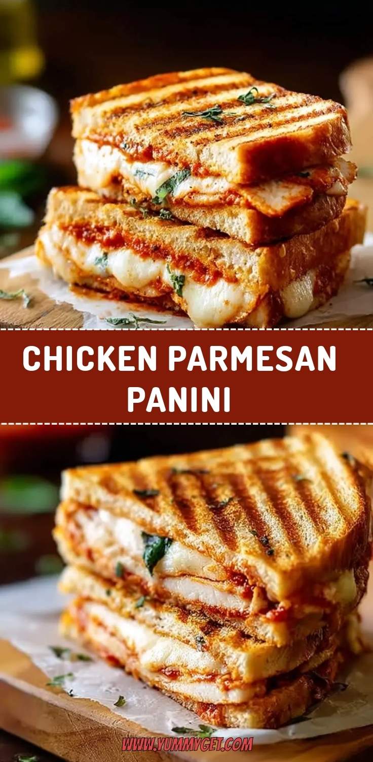 chicken parmesan panini pinterest