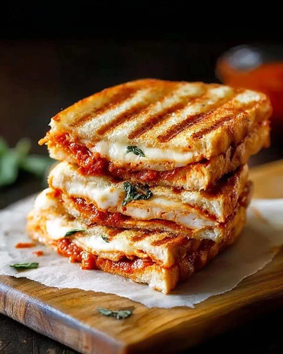 chicken parmesan panini recipe