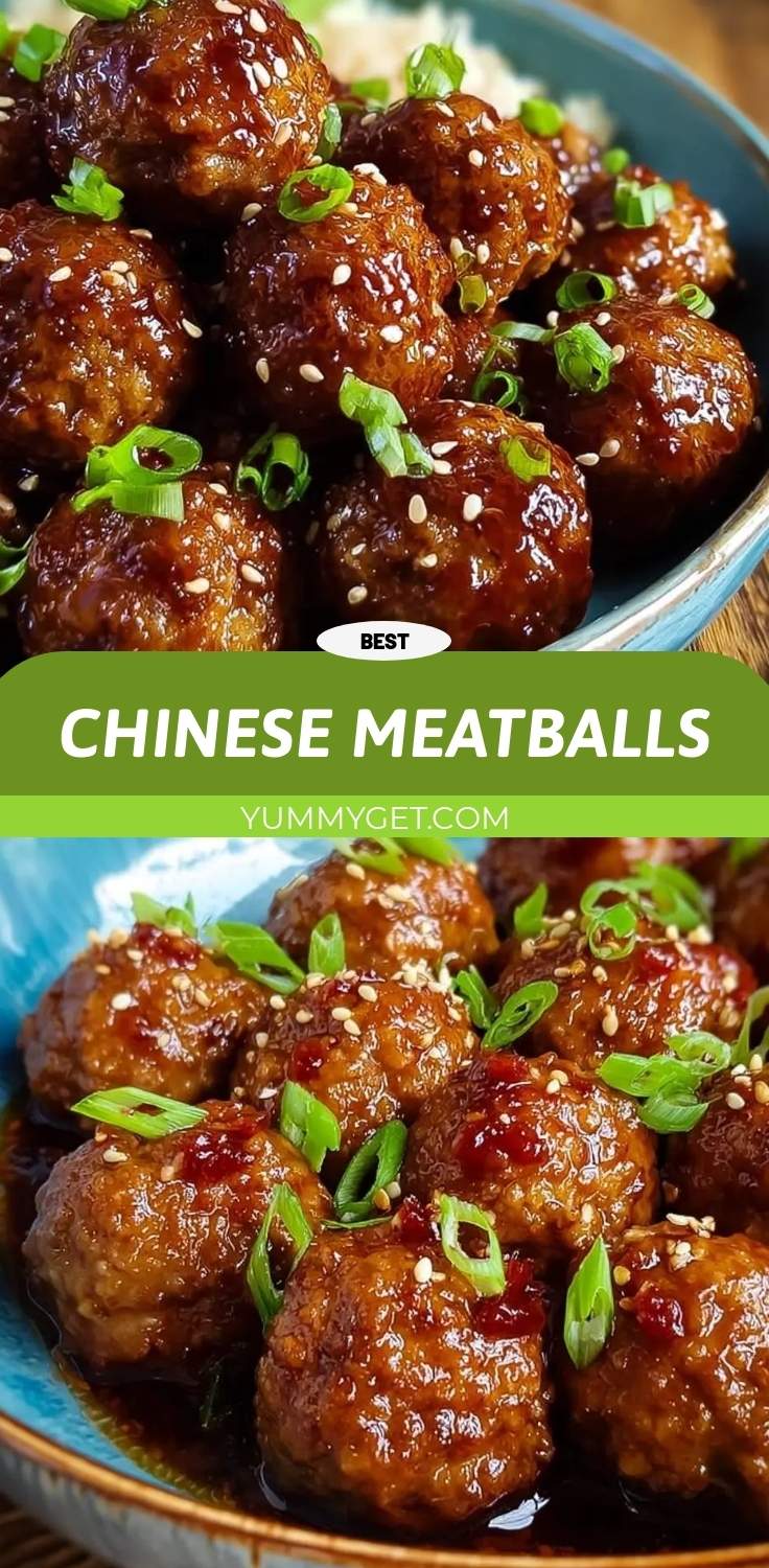 chinese meatballs pinterest