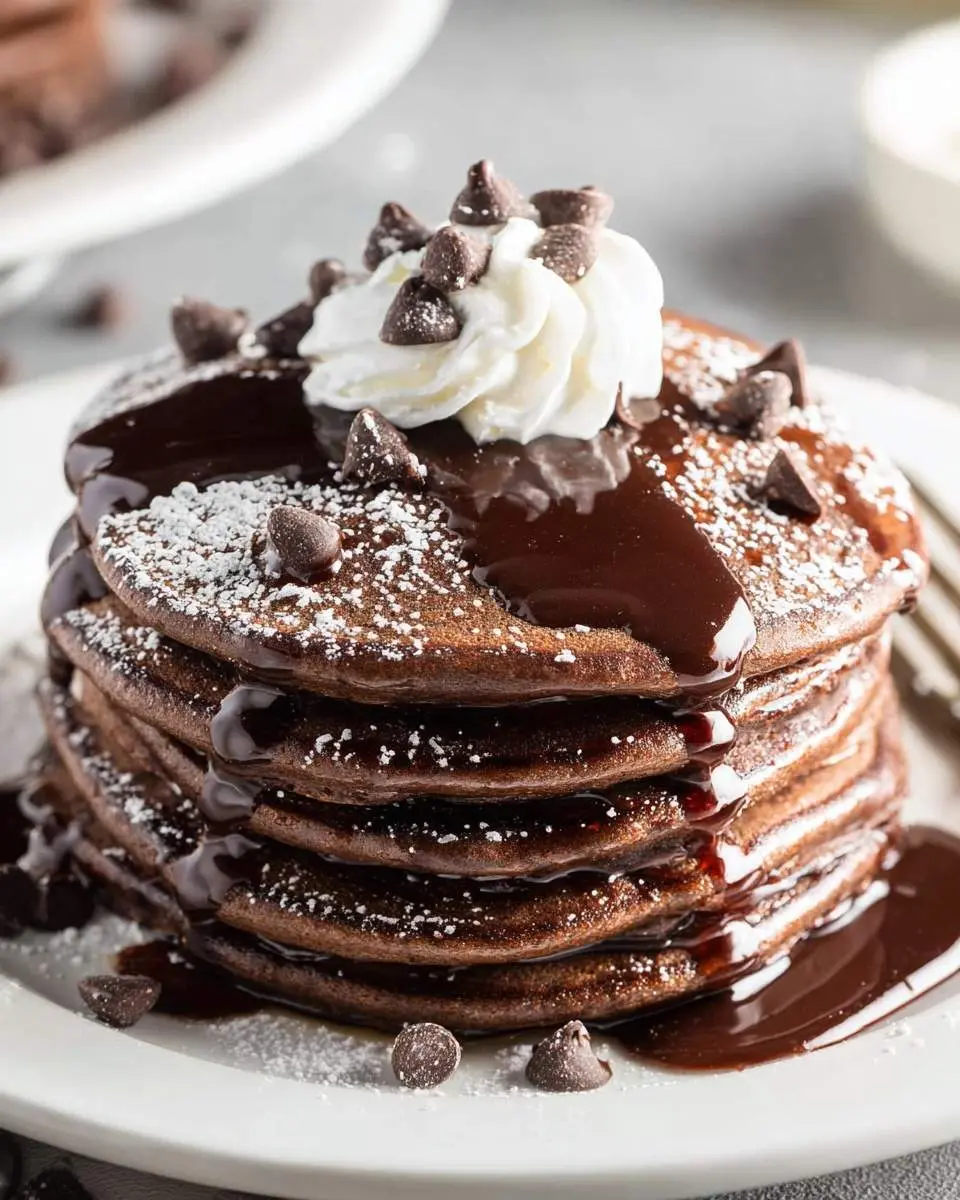 chocolate pancakes recipe 1