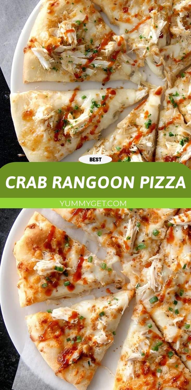 crab rangoon pizza pinterest