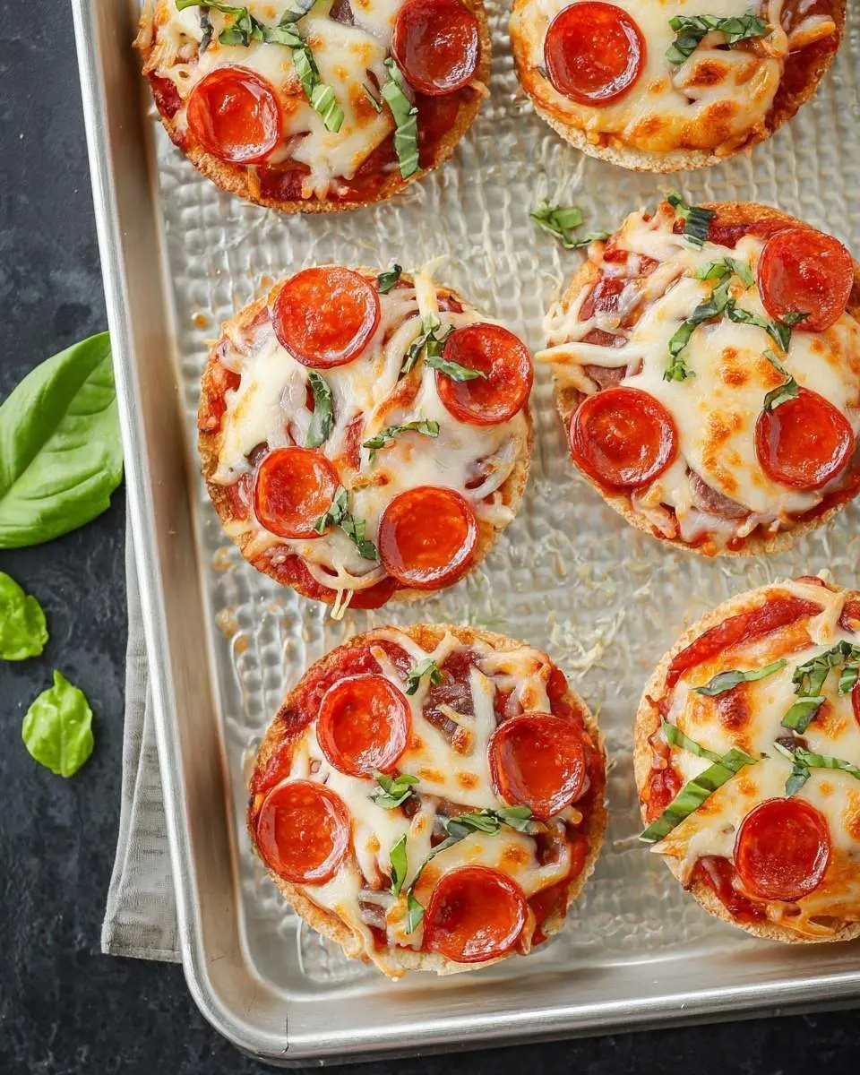 english muffin pizza recipe