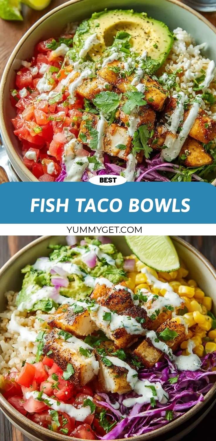fish taco bowls pinterest