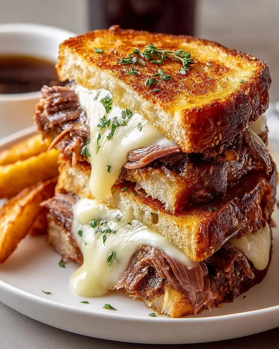french dip grilled cheese recipe