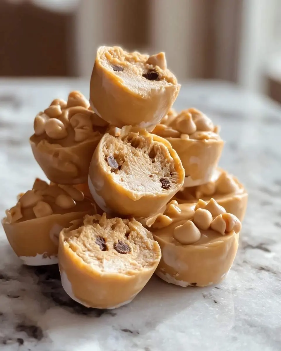 frozen greek yogurt peanut butter bites recipe