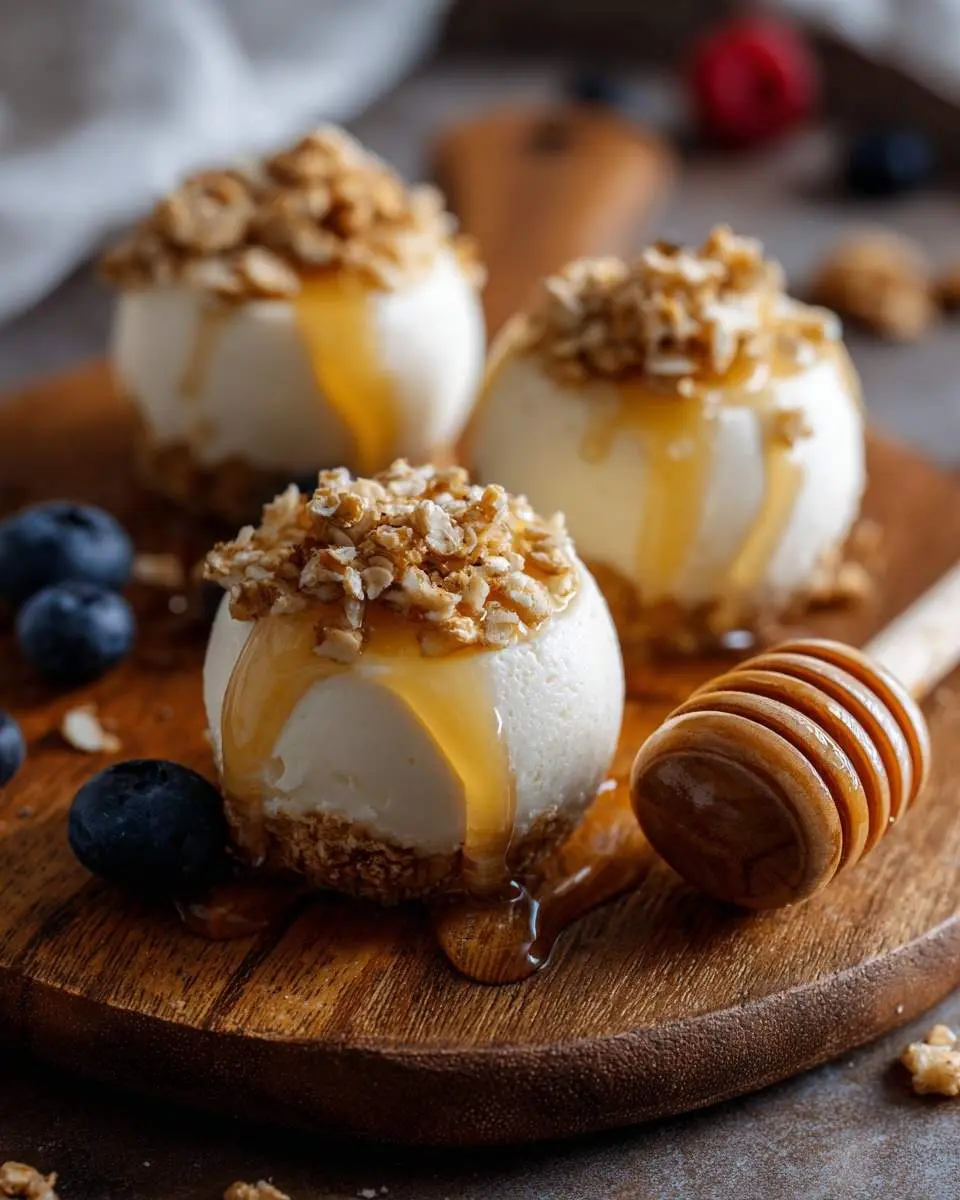 frozen honey yogurt bites recipe
