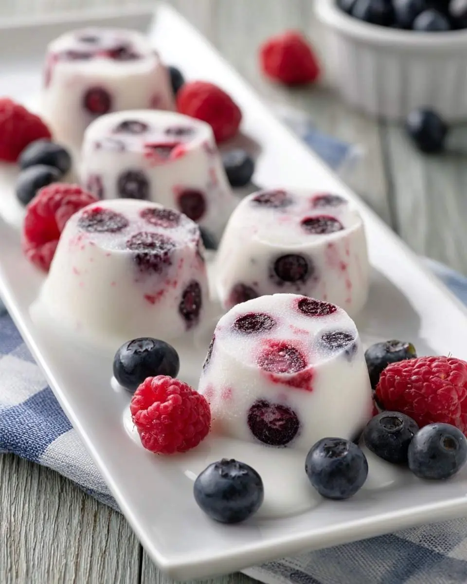 frozen yogurt berry bites recipe 1