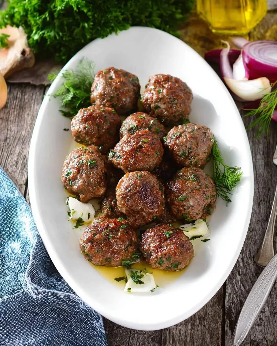 greek beef meatballs recipe 1