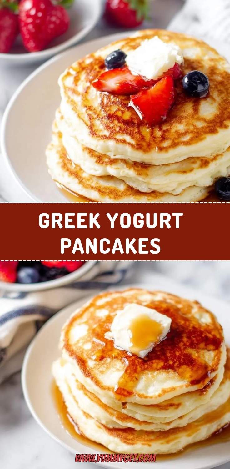 greek yogurt pancakes pinterest