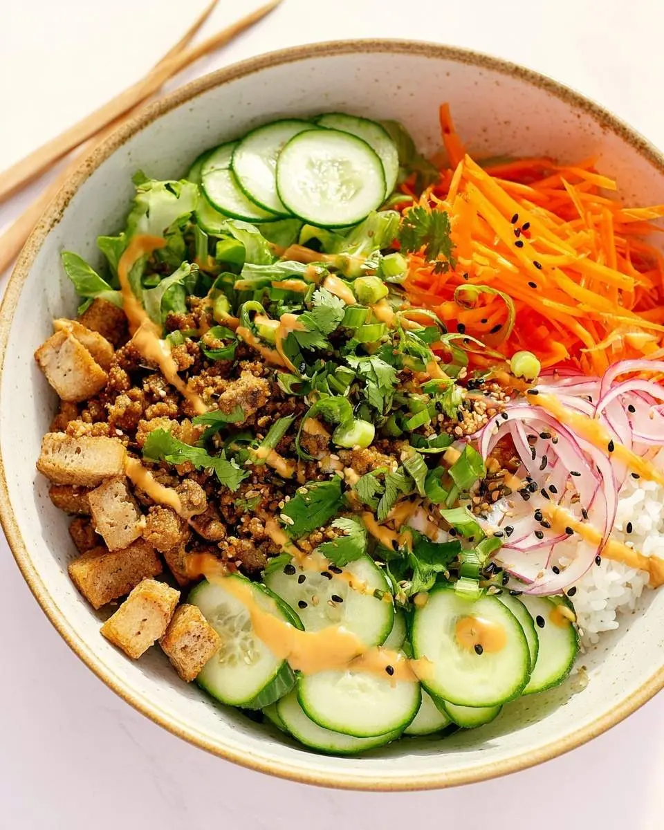 healthy banh mi bowl recipe