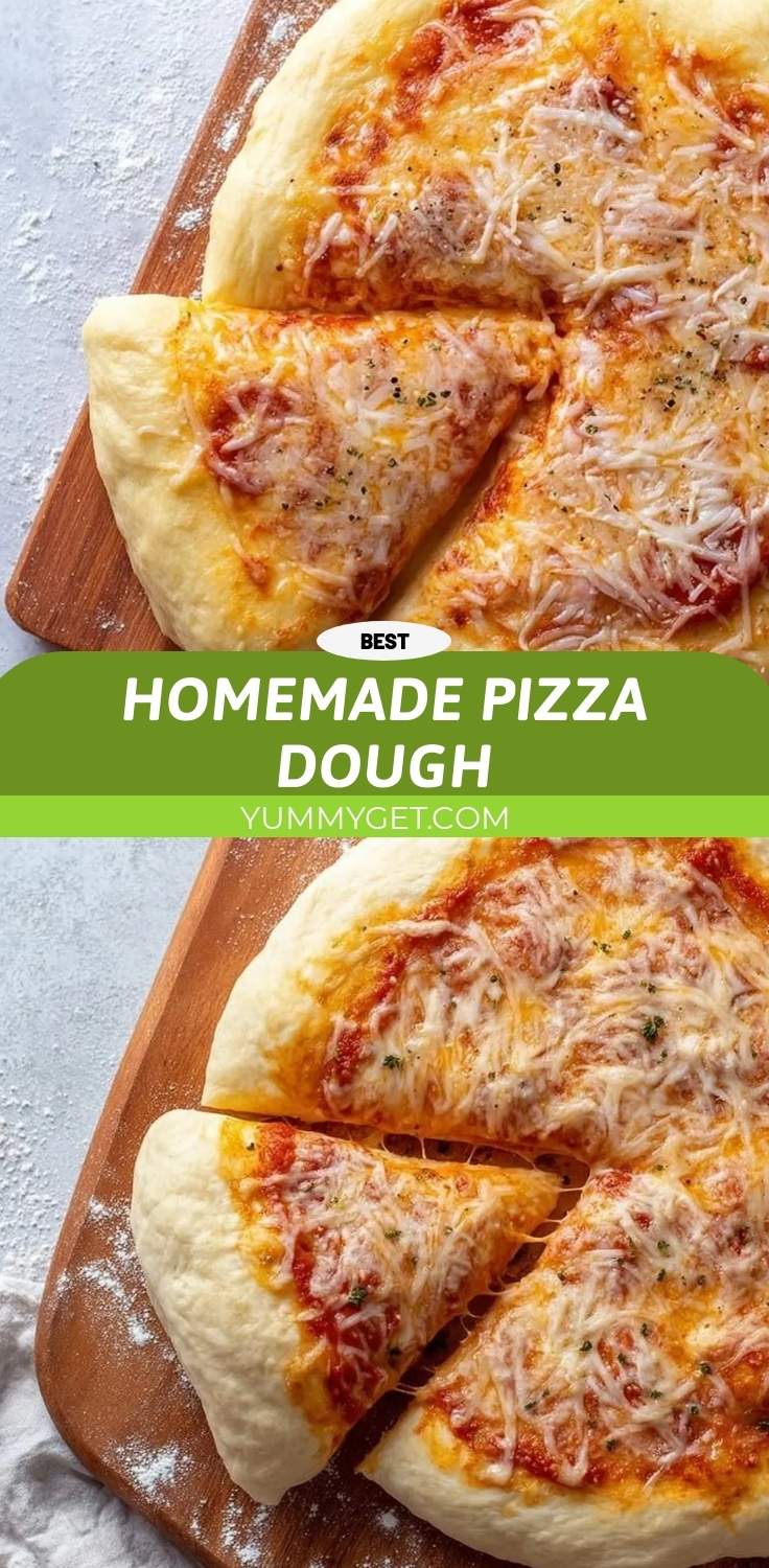 homemade pizza dough pinterest