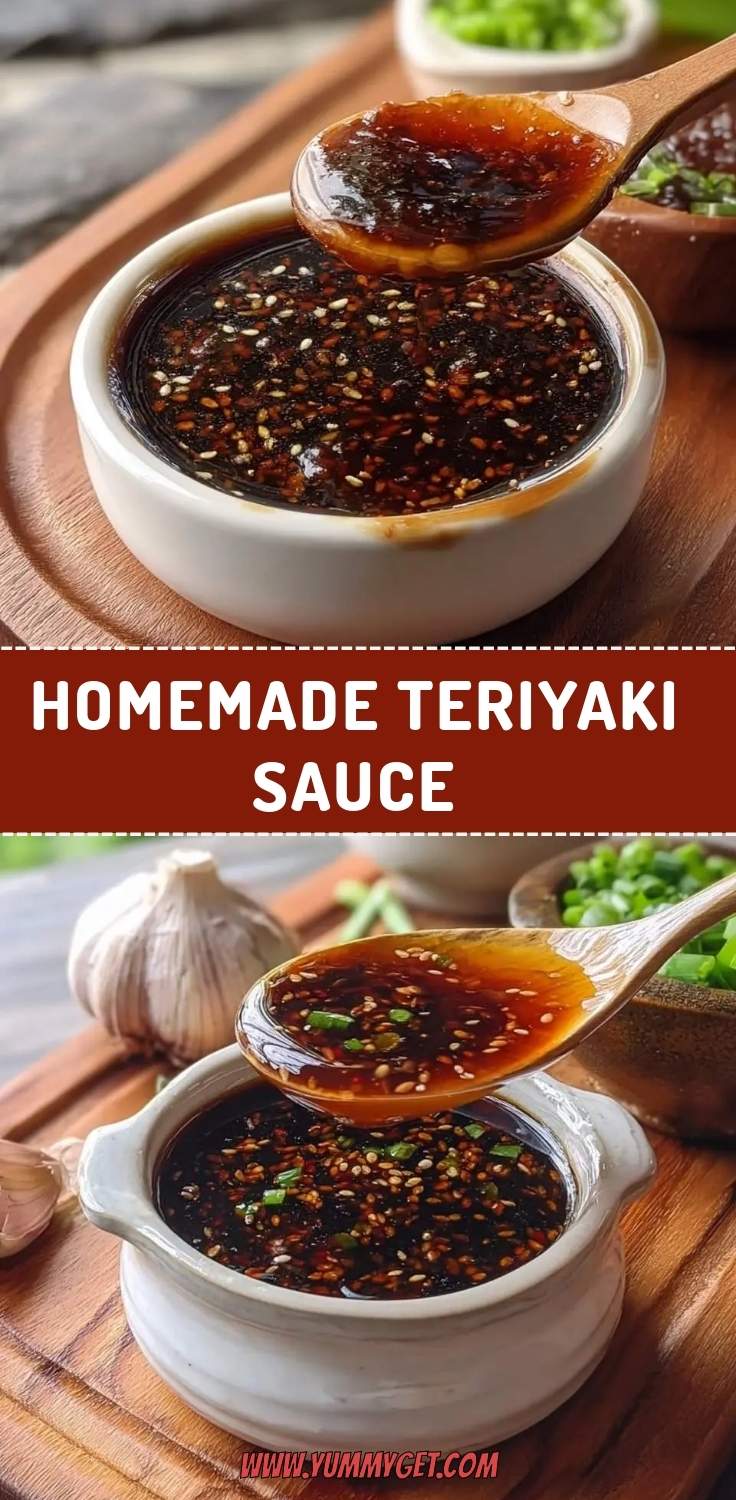 homemade teriyaki sauce pinterest