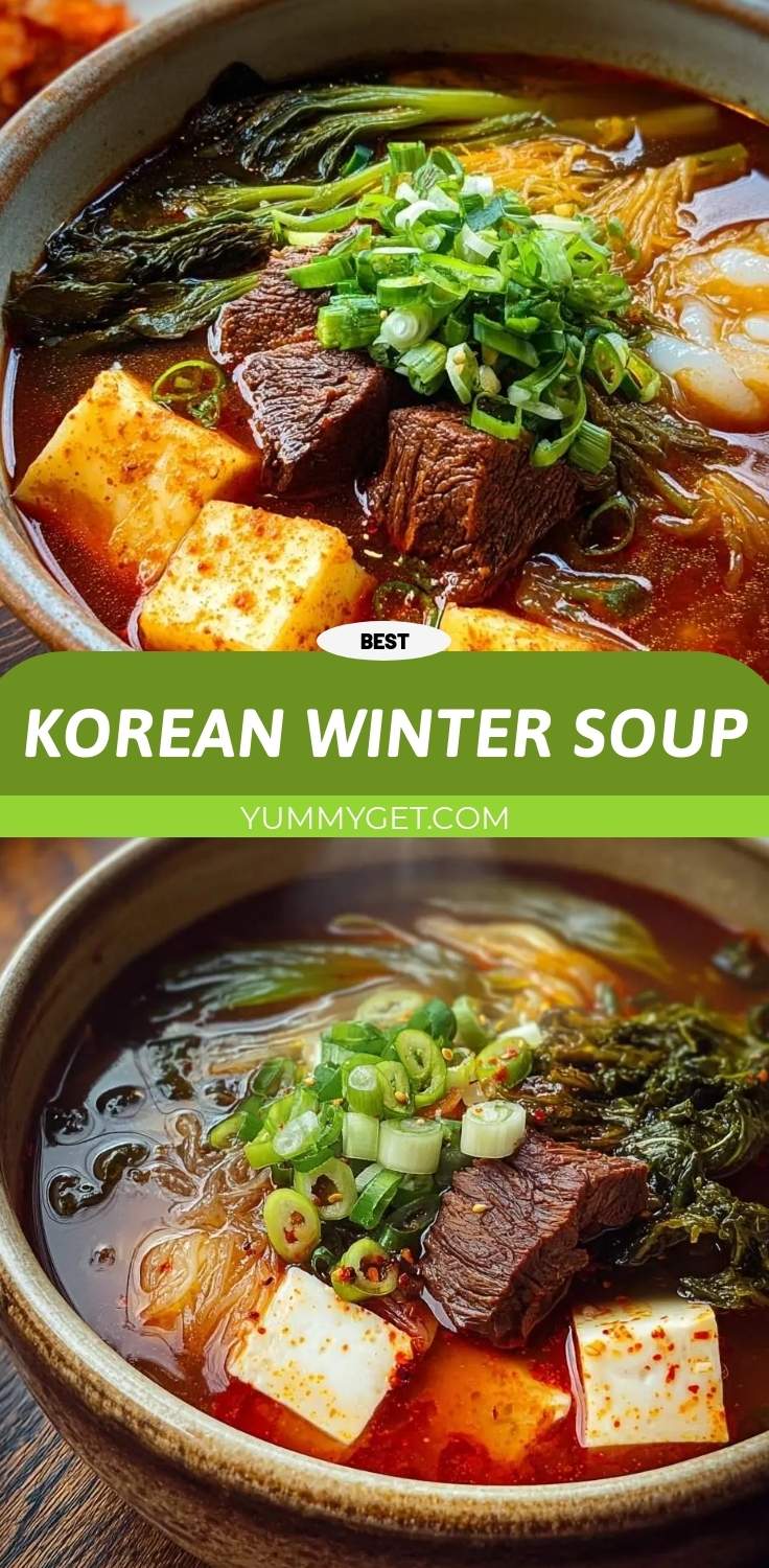 korean winter soup pinterest