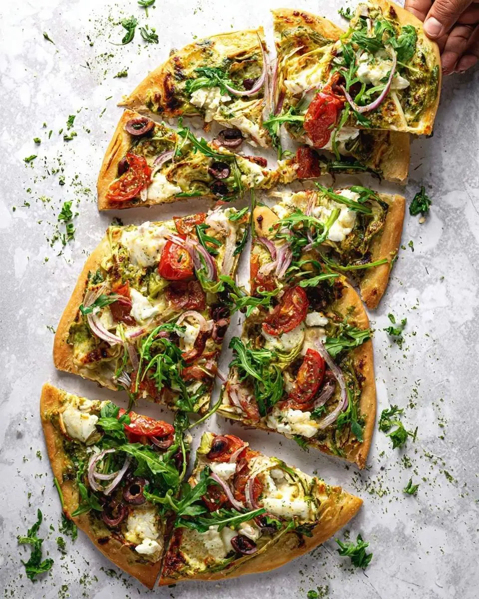 mediterranean flatbread pizza recipe 1