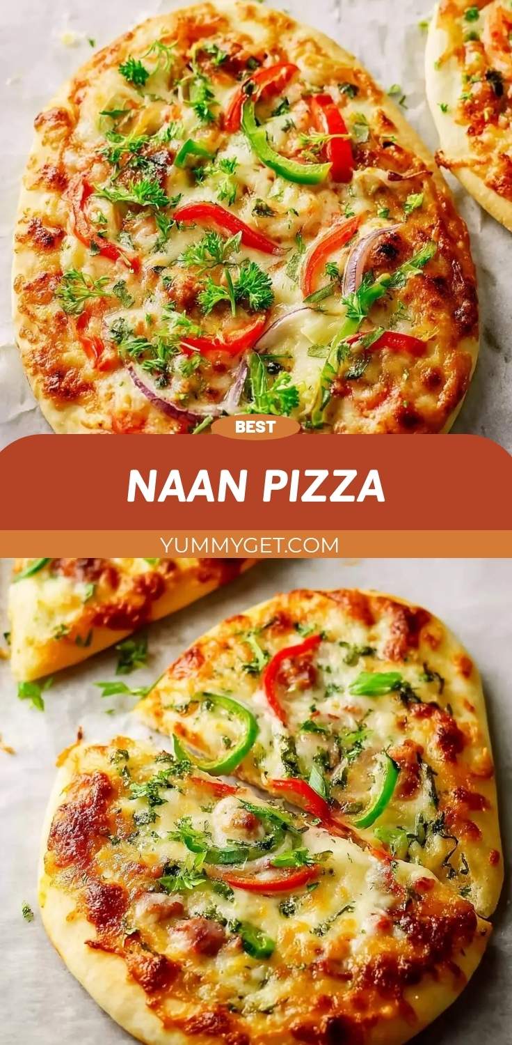 naan pizza pinterest