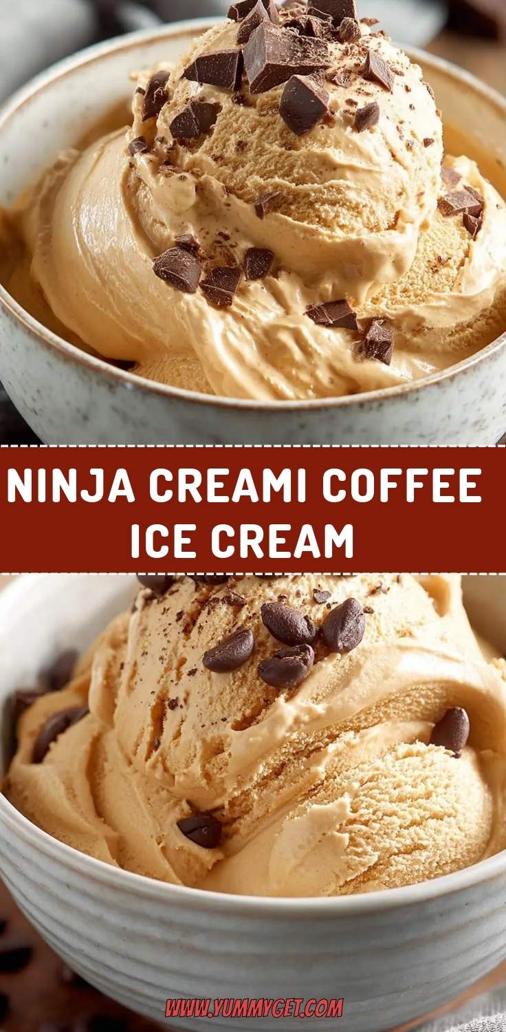 ninja creami coffee ice cream pinterest