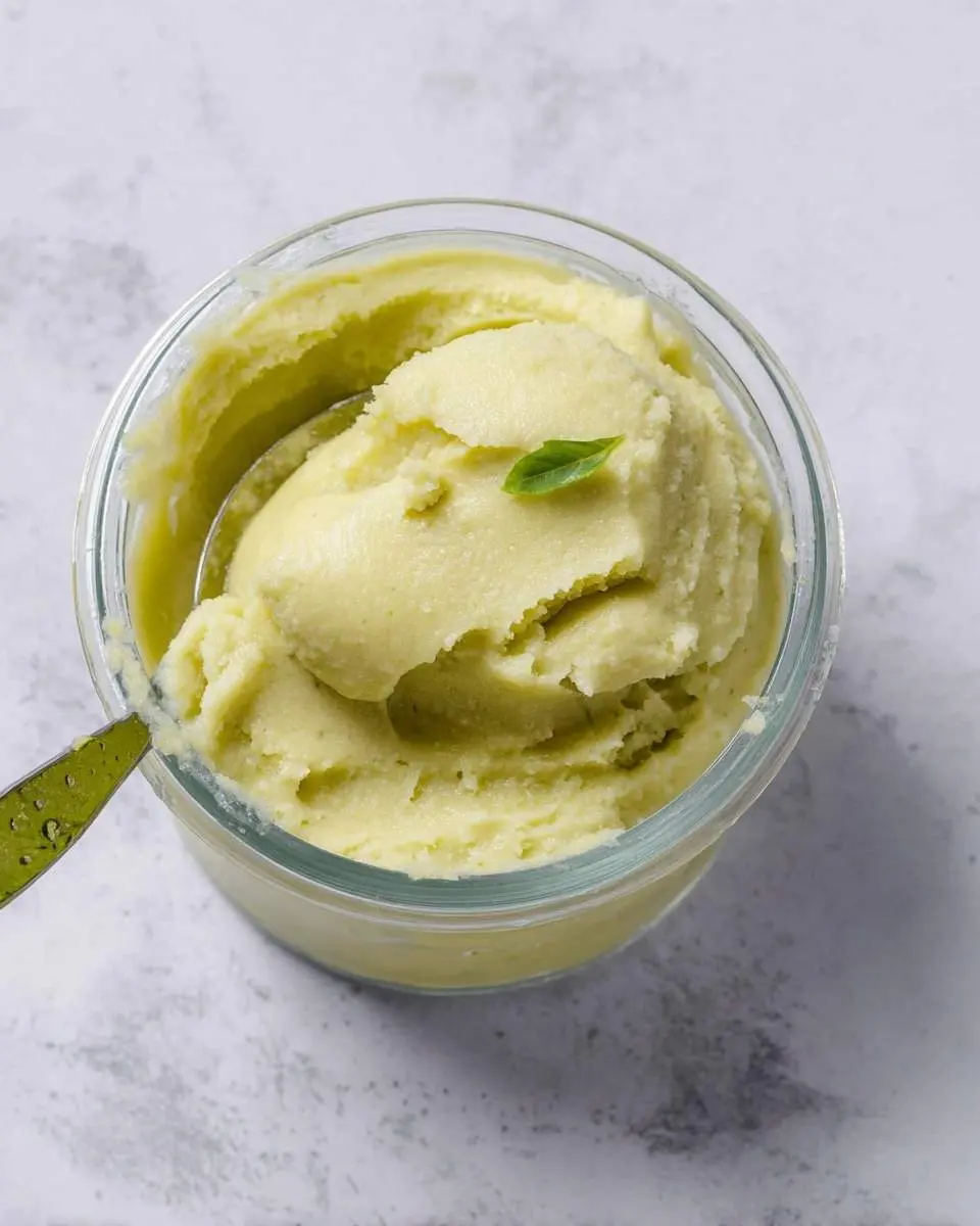 ninja creami lemon basil sorbet recipe 1