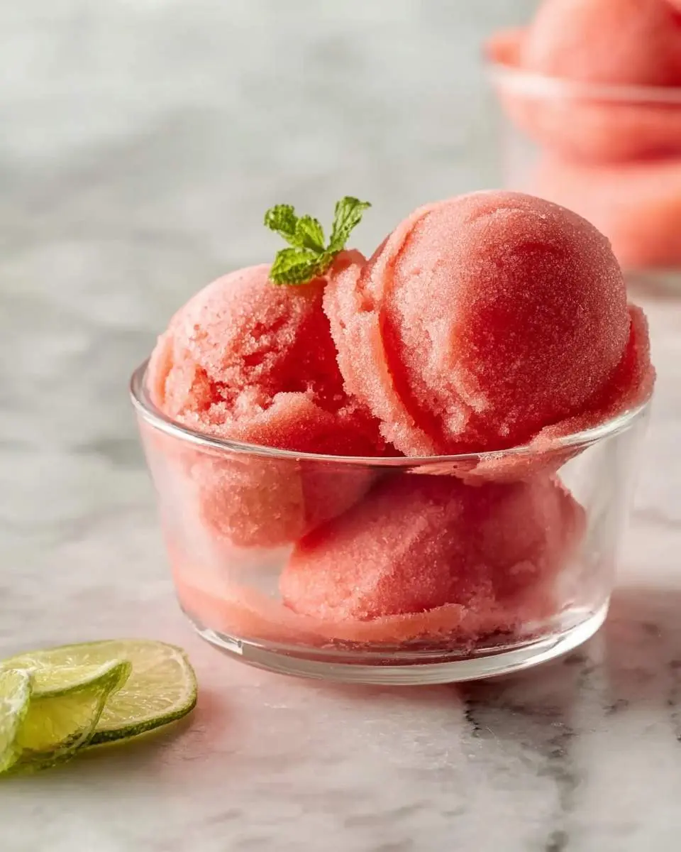 ninja creami watermelon sorbet recipe