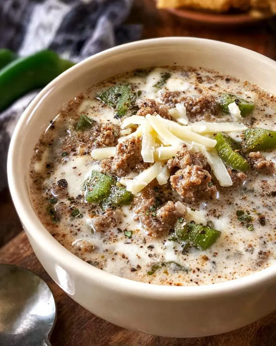 philly cheesesteak soup recipe 1