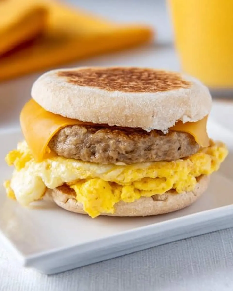 sausage egg and cheese breakfast sandwich recipe