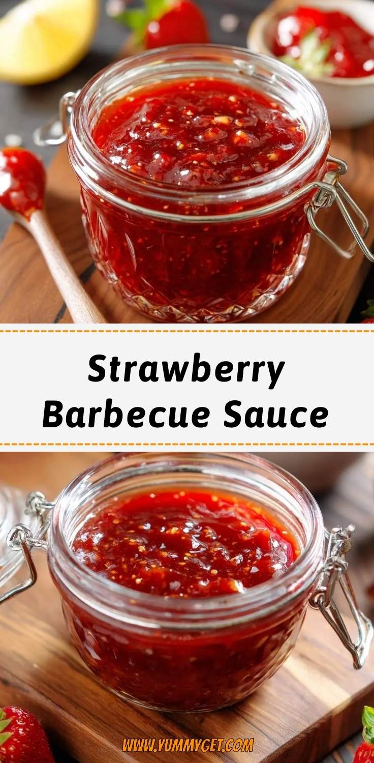 strawberry barbecue sauce pinterest