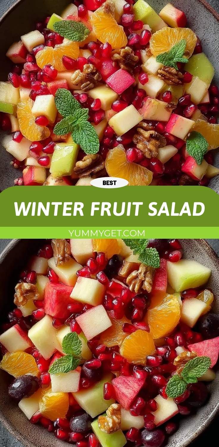 winter fruit salad pinterest