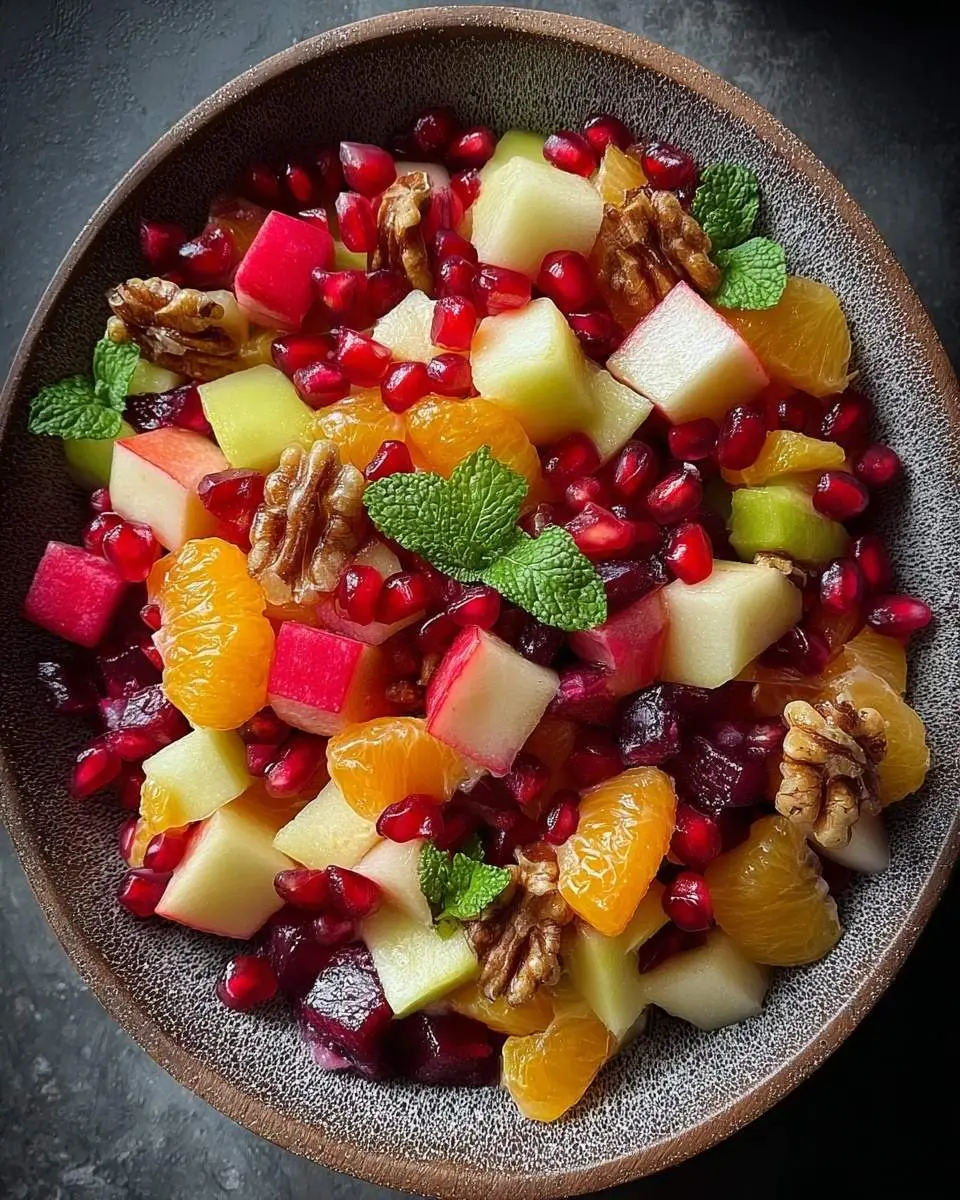 winter fruit salad recipe