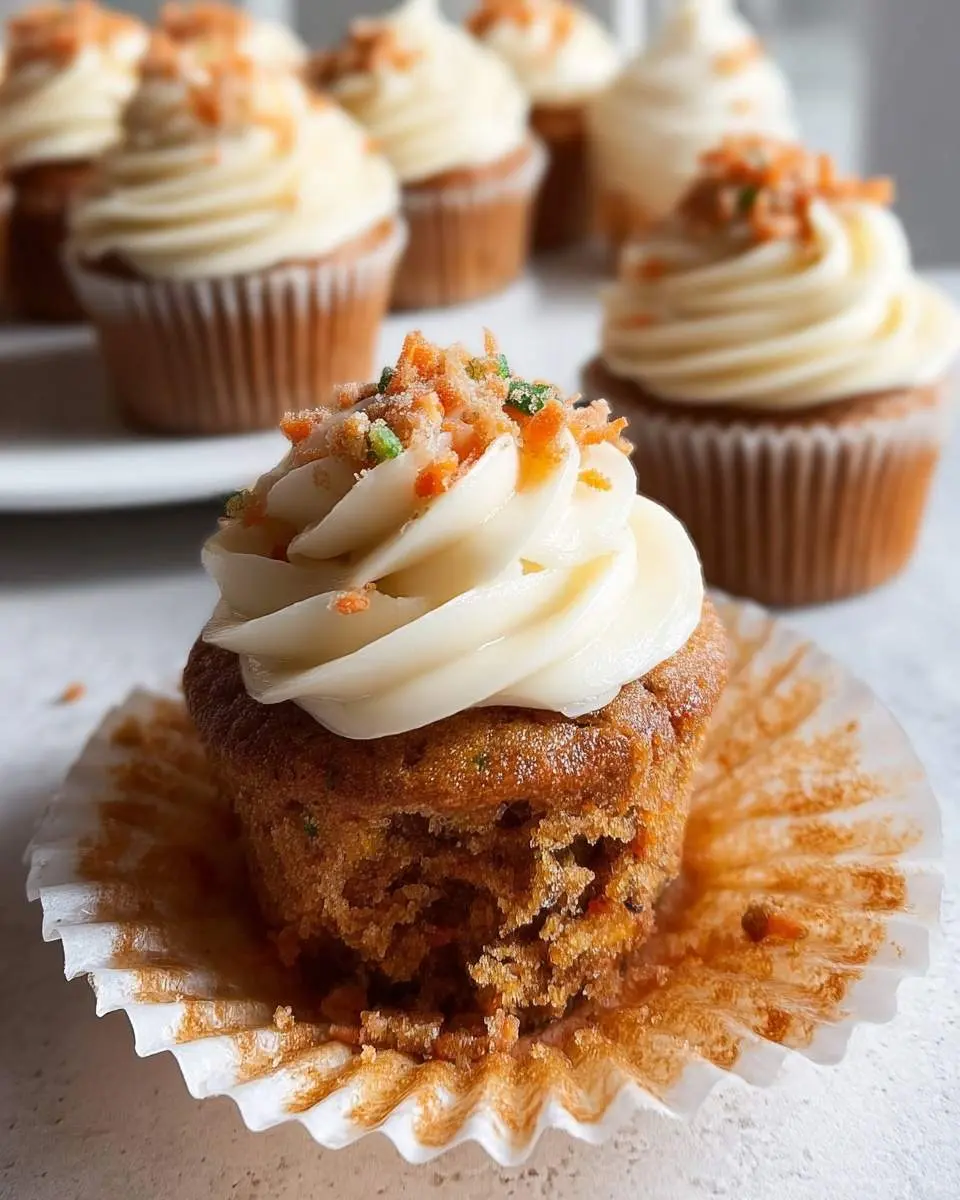 carrot cupcakes recipe 1