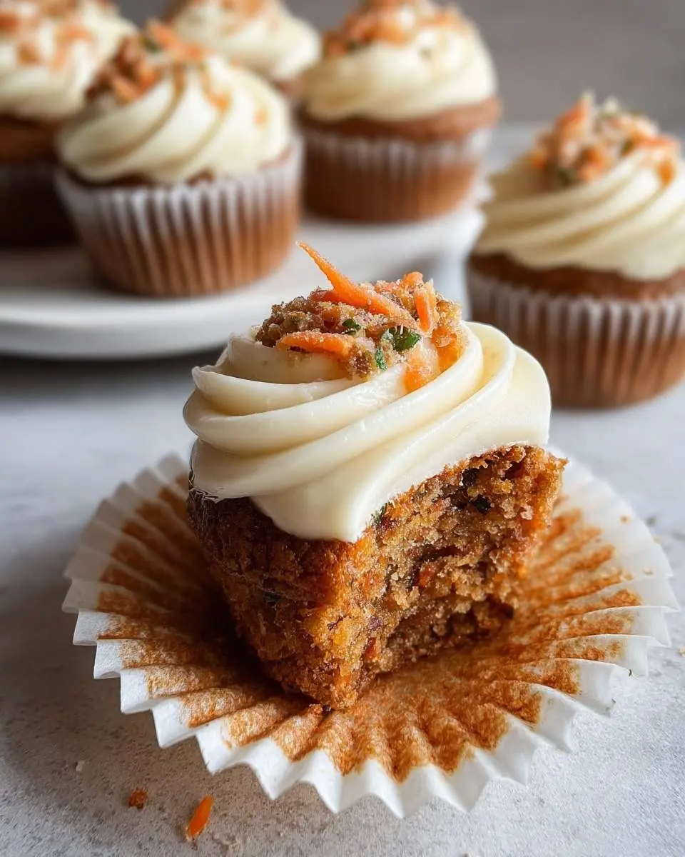 carrot cupcakes recipe