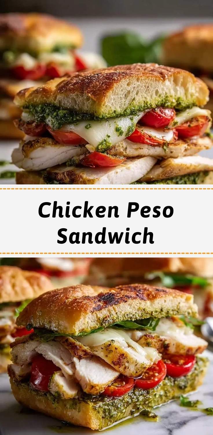 chicken peso sandwich pinterest