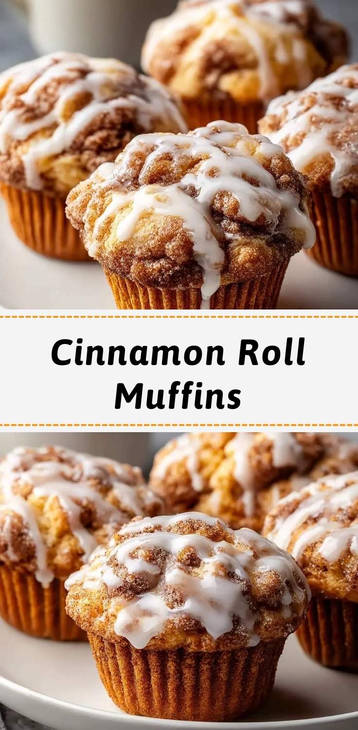 cinnamon roll muffins pinterest